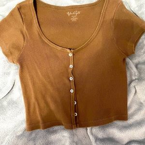 Brown medium shirt